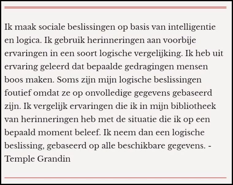 Soms zijn logische beslissingen foutief