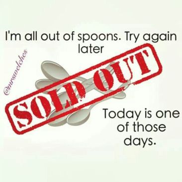 zonder lepels geraakt