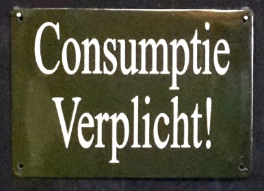 consumptie verplicht
