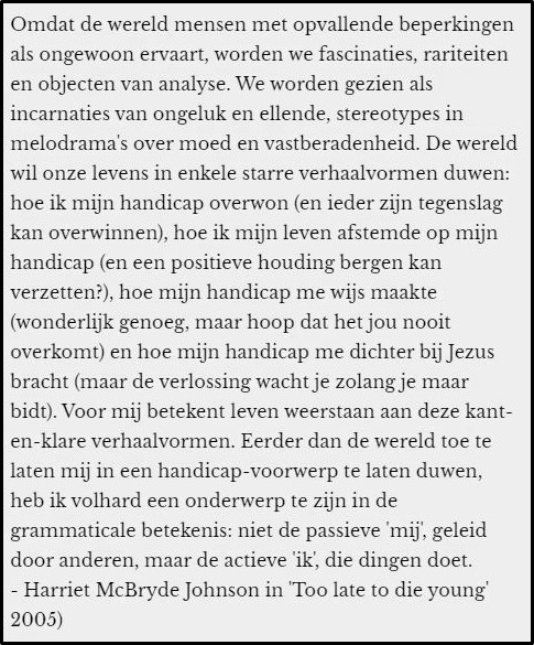 Harriet McBryde  Johnson