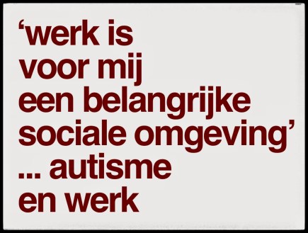 front titel werk is voor een belangrijke sociale omgeving